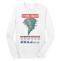 Storm Chaser Stormchaser Tornado Classes Storm Chaser Long Sleeve Shirt