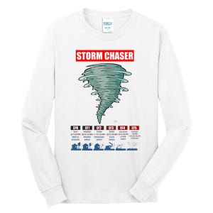 Storm Chaser Stormchaser Tornado Classes Storm Chaser Tall Long Sleeve T-Shirt