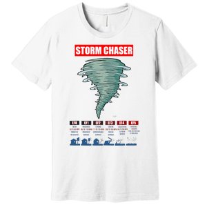 Storm Chaser Stormchaser Tornado Classes Storm Chaser Premium T-Shirt