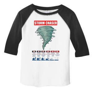 Storm Chaser Stormchaser Tornado Classes Storm Chaser Toddler Fine Jersey T-Shirt