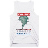 Storm Chaser Stormchaser Tornado Classes Storm Chaser Tank Top