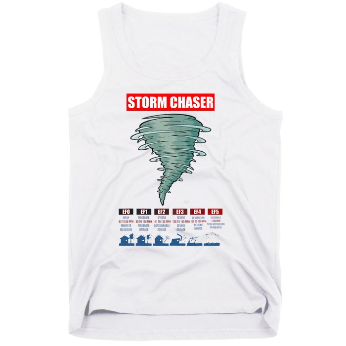 Storm Chaser Stormchaser Tornado Classes Storm Chaser Tank Top