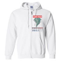 Storm Chaser Stormchaser Tornado Classes Storm Chaser Full Zip Hoodie