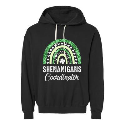 Shenanigans Coordinator St Patricks Day Outfit Garment-Dyed Fleece Hoodie