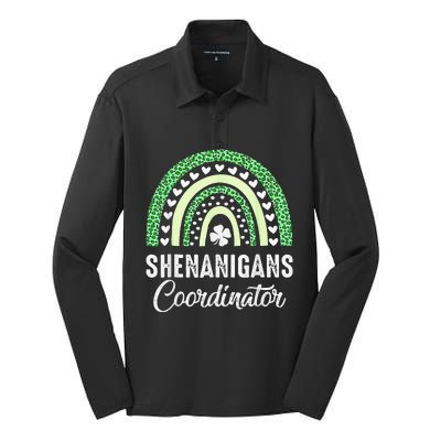 Shenanigans Coordinator St Patricks Day Outfit Silk Touch Performance Long Sleeve Polo