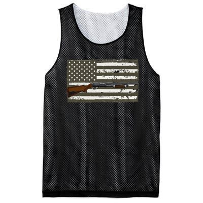 Sporting Clays Skeet USA Flag Clay Target Shooting Mesh Reversible Basketball Jersey Tank