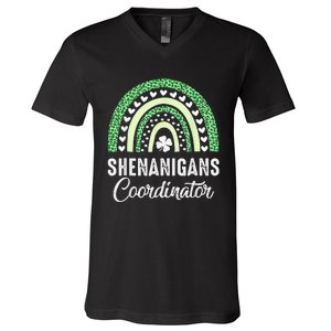 Shenanigans Coordinator St Patricks Day Outfit V-Neck T-Shirt