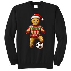 Soccer Christmas Soccer Ugly Christmas Tall Sweatshirt