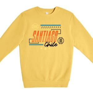 Santiago Chile Premium Crewneck Sweatshirt