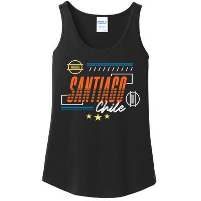 Santiago Chile Ladies Essential Tank