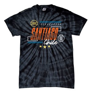 Santiago Chile Tie-Dye T-Shirt