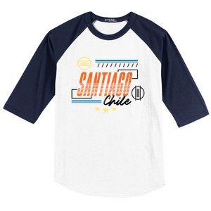 Santiago Chile Baseball Sleeve Shirt