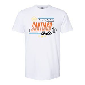 Santiago Chile Softstyle CVC T-Shirt