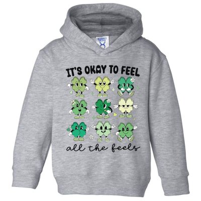 School Counselor St Patrick Day Toddler Hoodie