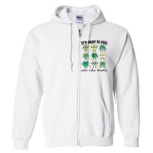 School Counselor St Patrick Day Full Zip Hoodie