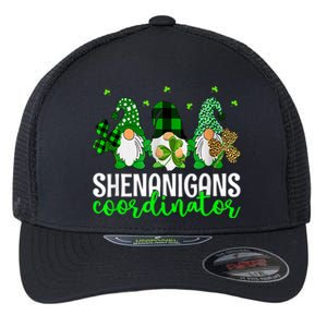 Shenanigans Coordinator St Patricks Day Gnomes Green Proud Flexfit Unipanel Trucker Cap