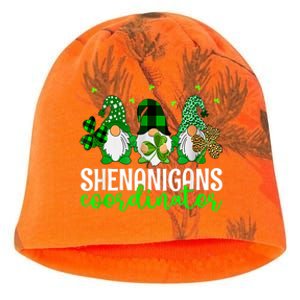 Shenanigans Coordinator St Patricks Day Gnomes Green Proud Kati - Camo Knit Beanie