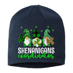 Shenanigans Coordinator St Patricks Day Gnomes Green Proud Sustainable Beanie