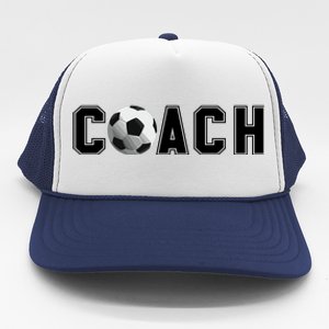 Soccer Coach Trucker Hat