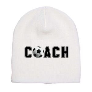 Soccer Coach Short Acrylic Beanie