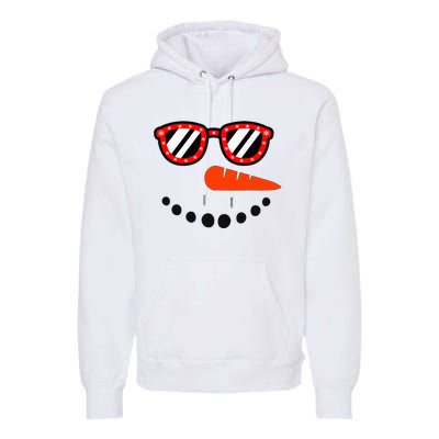 Snowman Christmas Snowman Premium Hoodie