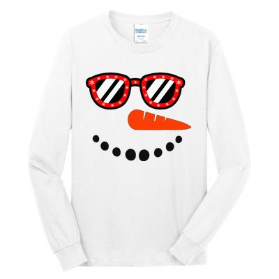 Snowman Christmas Snowman Tall Long Sleeve T-Shirt