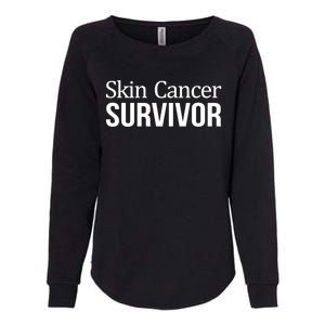 Skin Cancer Survivor Funny Gift Womens California Wash Sweatshirt