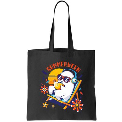 Summerween Cute Spooky Summer Ghost Halloween Lover Bag