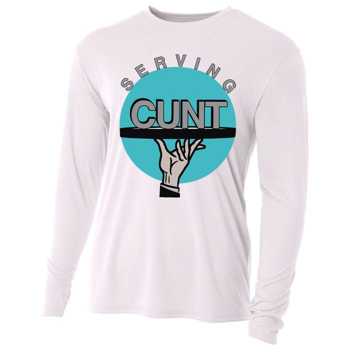 Serving Cunt Cooling Performance Long Sleeve Crew