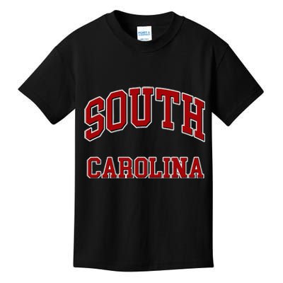 South Carolina Sc Throwback Design Print Classic Kids T-Shirt