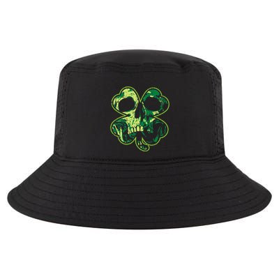 Shamrock Clover Skull Cool Irish St Patricks Day Cool Comfort Performance Bucket Hat