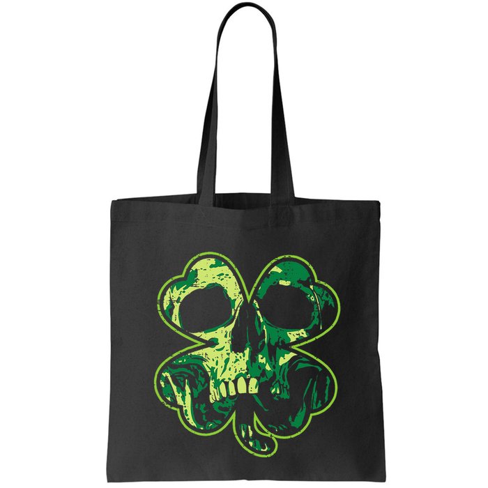 Shamrock Clover Skull Cool Irish St Patricks Day Bag