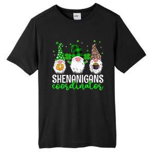 Shenanigans Coordinator St Patricks Day Gnomes Green Proud Tall Fusion ChromaSoft Performance T-Shirt