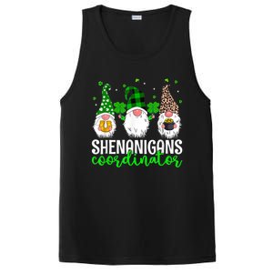 Shenanigans Coordinator St Patricks Day Gnomes Green Proud PosiCharge Competitor Tank