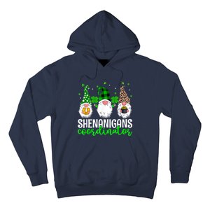 Shenanigans Coordinator St Patricks Day Gnomes Green Proud Hoodie