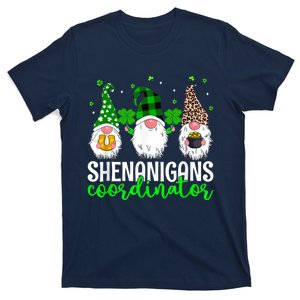 Shenanigans Coordinator St Patricks Day Gnomes Green Proud T-Shirt