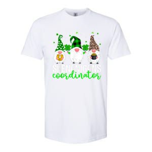 Shenanigans Coordinator St Patricks Day Gnomes Green Proud Softstyle CVC T-Shirt