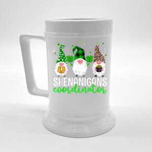 Shenanigans Coordinator St Patricks Day Gnomes Green Proud Beer Stein