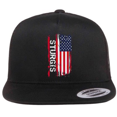 Sturgis City Flat Bill Trucker Hat