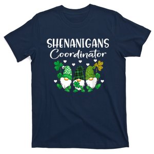 Shenanigans Coordinator St Patricks Day Gnomes Green Proud T-Shirt