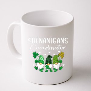 Shenanigans Coordinator St Patricks Day Gnomes Green Proud Coffee Mug