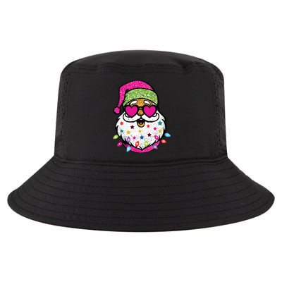 Santa Christams Santa With Sunglasses Cool Comfort Performance Bucket Hat