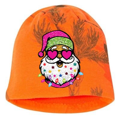 Santa Christams Santa With Sunglasses Kati - Camo Knit Beanie