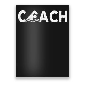 Swim Coach Swimming Coach Swim Teacher Swimmer Retro Poster