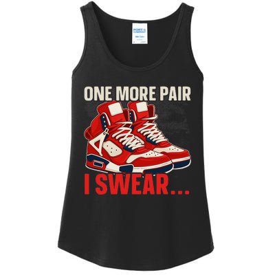 Shoe Collector Sneakerhead Shoe Lover I Love Sneakers Ladies Essential Tank