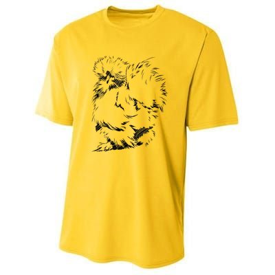 Silkie Chicken Youth Performance Sprint T-Shirt