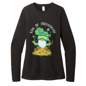 Shenanigans Coordinator St Patrick's Day Gnomes Green Womens CVC Long Sleeve Shirt