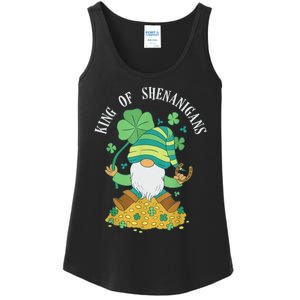 Shenanigans Coordinator St Patrick's Day Gnomes Green Ladies Essential Tank