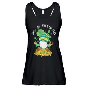 Shenanigans Coordinator St Patrick's Day Gnomes Green Ladies Essential Flowy Tank