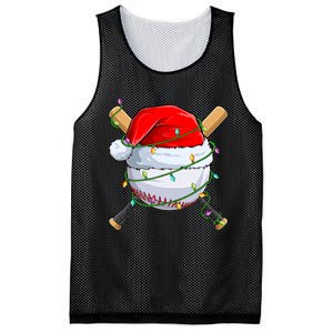 Santa Christmas Sports Christmas Baseball Player Mesh Reversible Basketball Jersey Tank